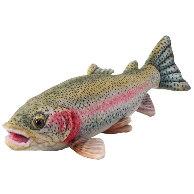 Bass Pro Shops Plush Stuffed Rainbow Trout for Kids