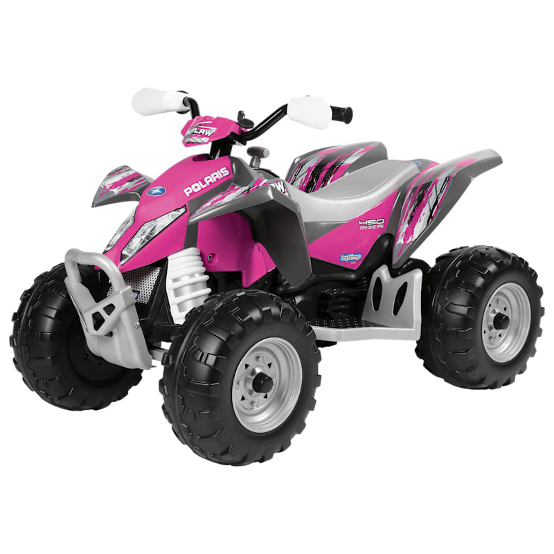Peg-Perego Polaris Outlaw Pink Power Ride-On Toy for Kids
