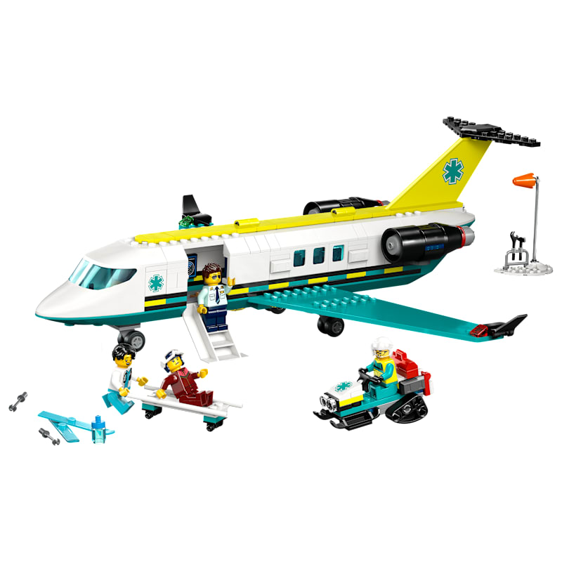 LEGO City Emergency Air Ambulance Airplane Set