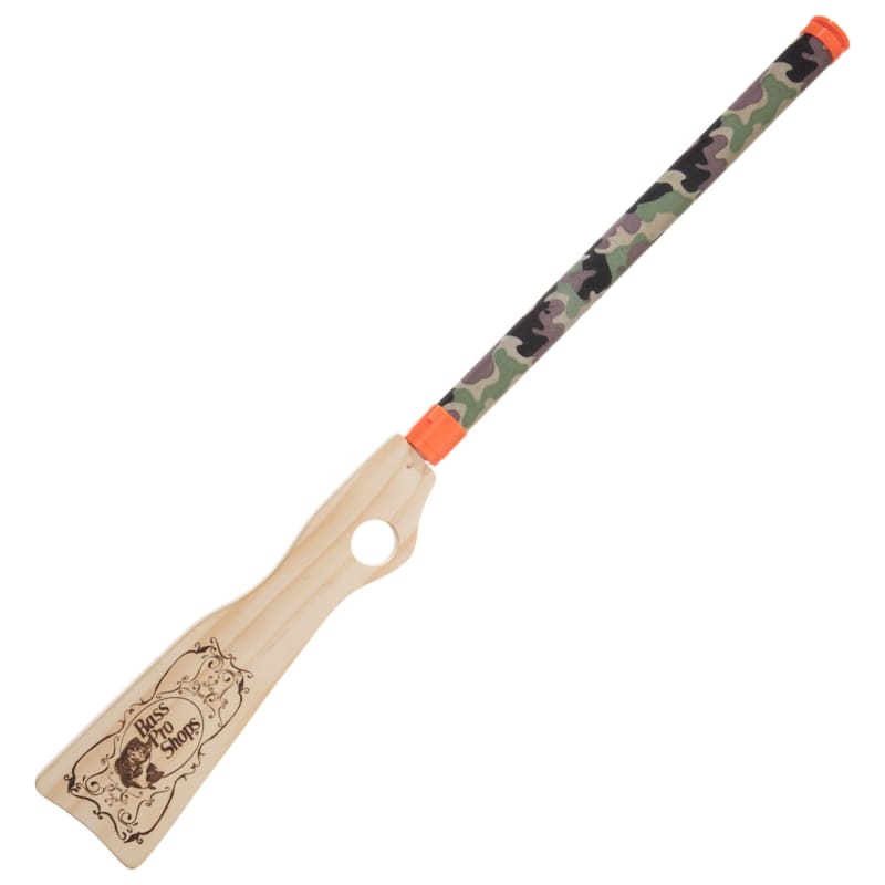 Bass Pro Shops Wooden Camo Pop Gun for Kids