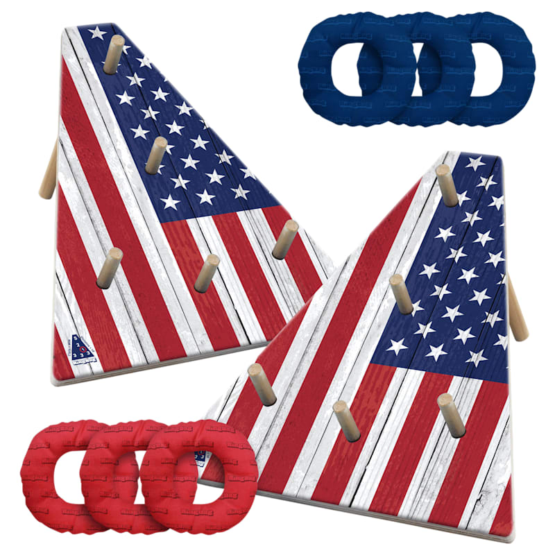 You The Fan Stars and Stripes Ringbag Game