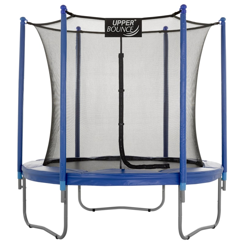 Upper Bounce Round Trampoline Set with Safety Enclosure System