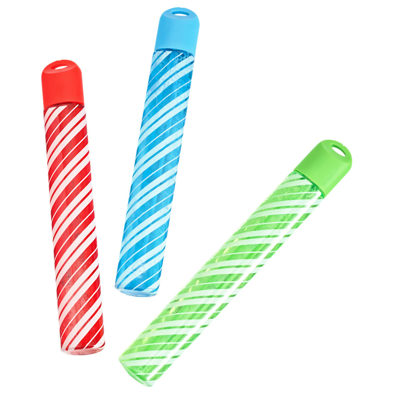 Fubbles Holiday Candy Cane Bubble Wands 3-Pack