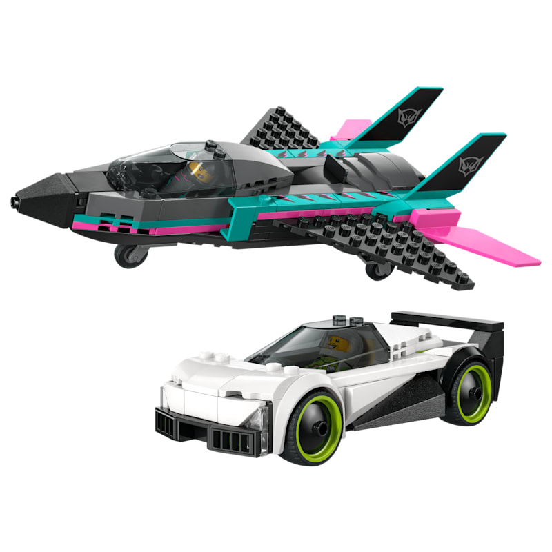 LEGO City Jet vs. Car Set