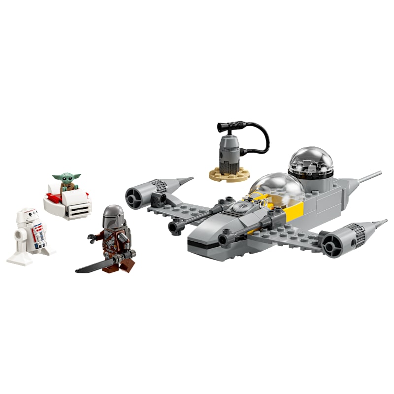 LEGO Star Wars Mando and Grogu's N-1 Starfighter Set