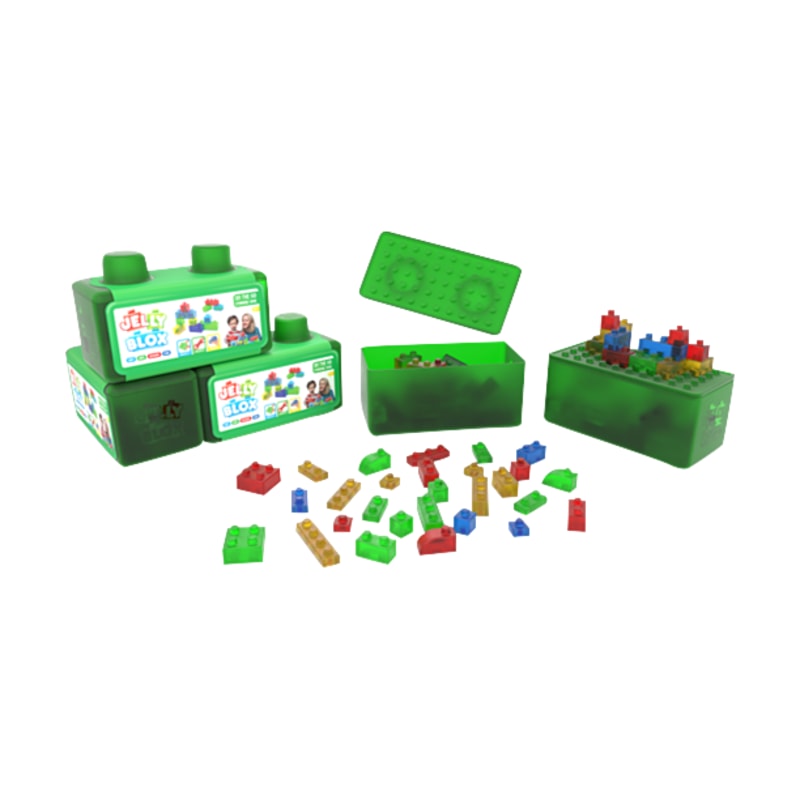 Goliath Games Jelly Blox Stash and Stack Kit