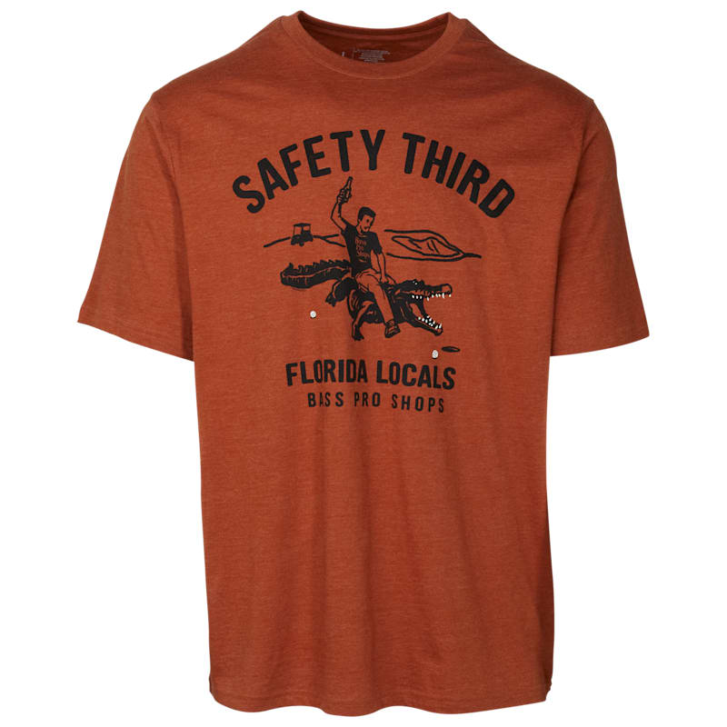 Bass Pro Shops Safety Third Florida Locals Short-Sleeve T-Shirt for Men