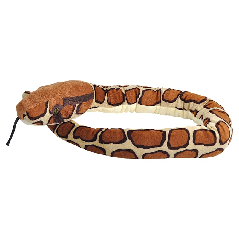 Wild Republic Burmese Python Plush Stuffed Snake