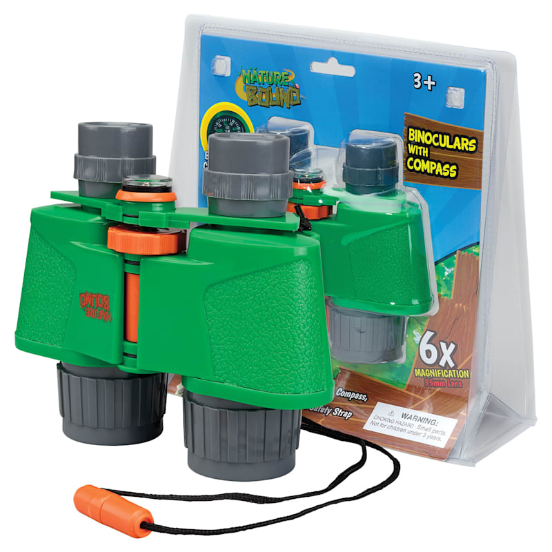 Nature Bound Binoculars with Compass for Kids
