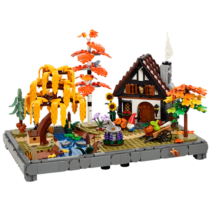 LEGO Icons Autumn Cottage Garden Set