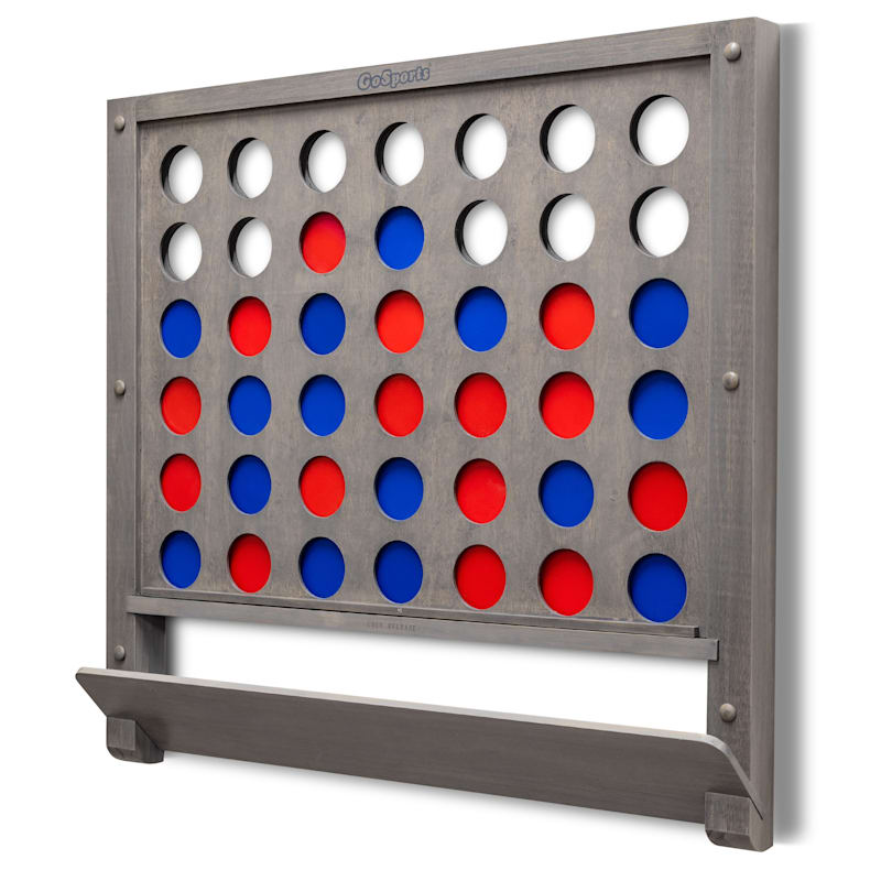 GoSports Wall-Mounted Giant 4 in a Row Game Board Set