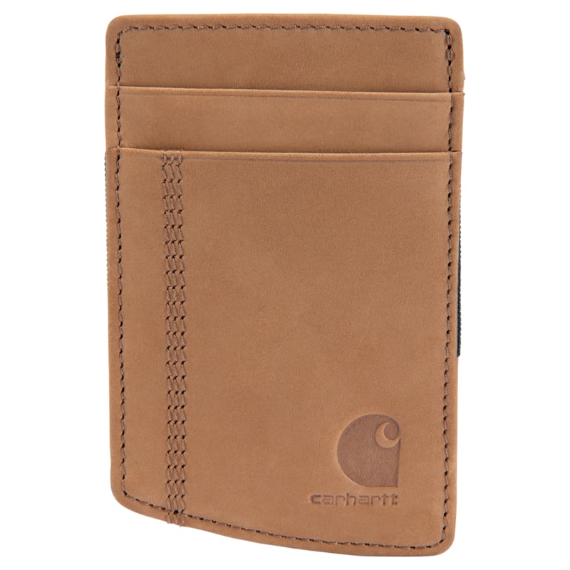 Carhartt Saddle Leather Front-Pocket Wallet