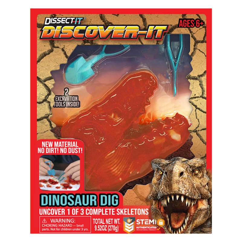 Top Secret Toys Discover-It Dinosaur Dig