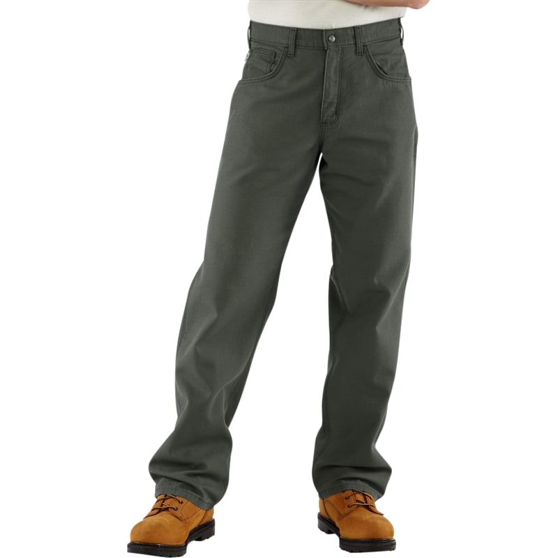 Carhartt Flame-Resistant Loose-Fit Midweight Canvas Pants for Men