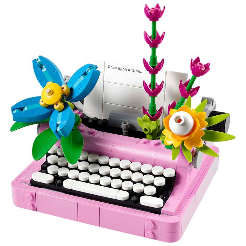 Lego Creator 3-in-1 Typewriter with Flowers Set