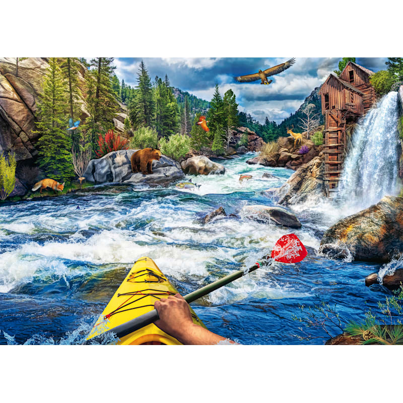 Ravensburger Whitewater Kayaking 1,000-Piece Jigsaw Puzzle