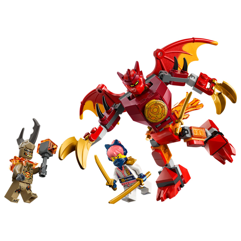 LEGO NINJAGO Kai's Dragon Mech Battle Pack Set
