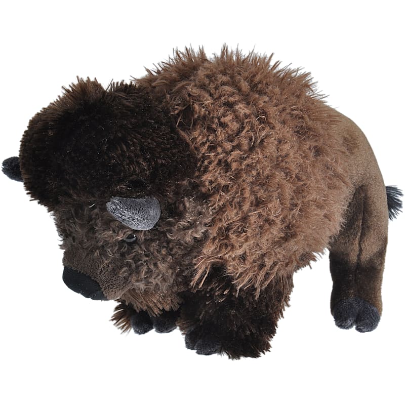 Wild Republic Cuddleskins Bison Plush Toy