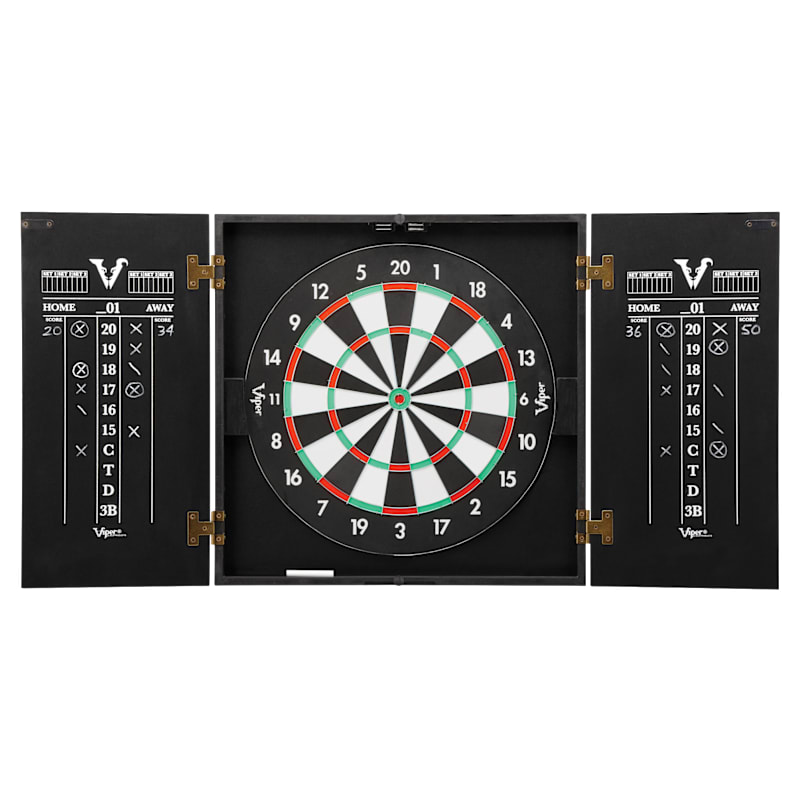 Viper Hideaway Steel Tip Cabinet and Dartboard
