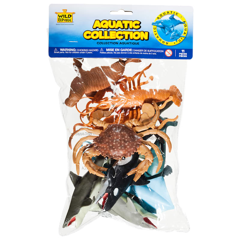 Wild Republic Aquatic Figurines in Polybag