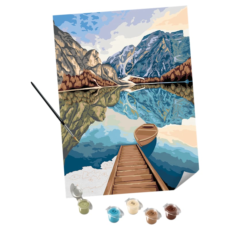 Ravensburger CreArt Lake Views Paint-By-Numbers Canvas