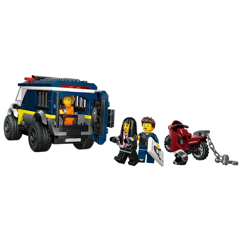 LEGO City Police Prisoner Transport Van building set for kids