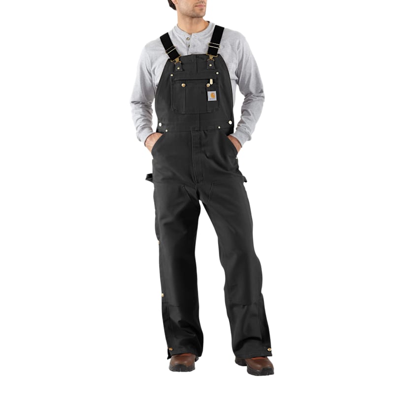 Carhartt Loose-Fit Firm Duck Bib Overalls for Men