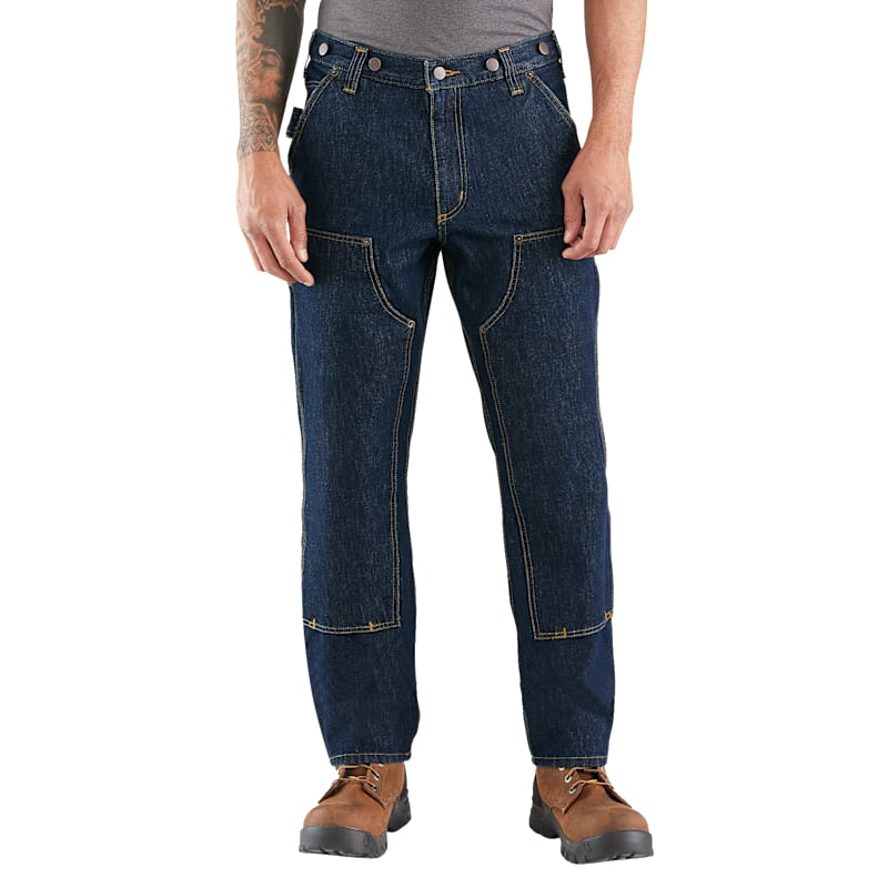 Carhartt Relaxed Straight Rugged Flex Double-Front Denim Loggers