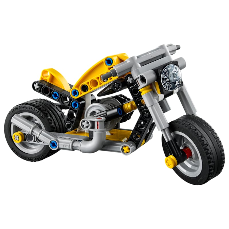 LEGO Technic Yellow Motorcycle Set