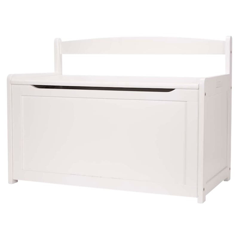 Melissa & Doug Wooden Toy Chest for Kids