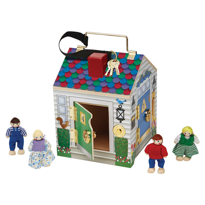 Melissa and Doug Wooden Doorbell House