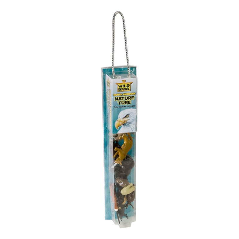 Wild Republic Nature Tube of North American Animal Figurines