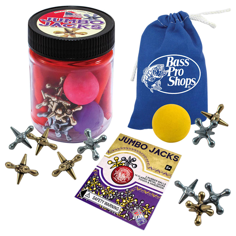 Channel Craft Jumbo Jacks Toy Jar with Canvas Pouch