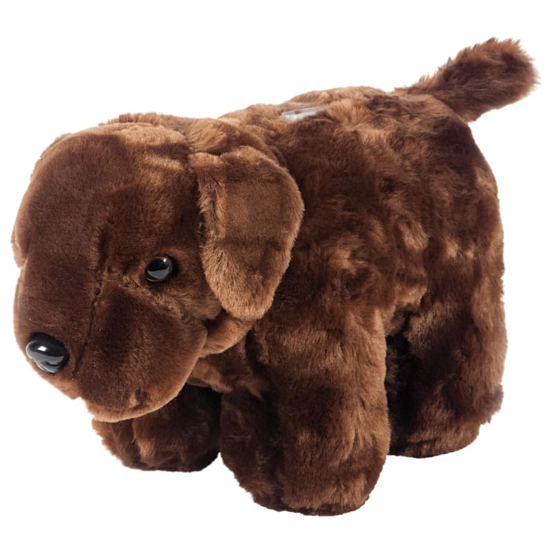 Carstens, Inc. Chocolate Lab Plush Coin Bank