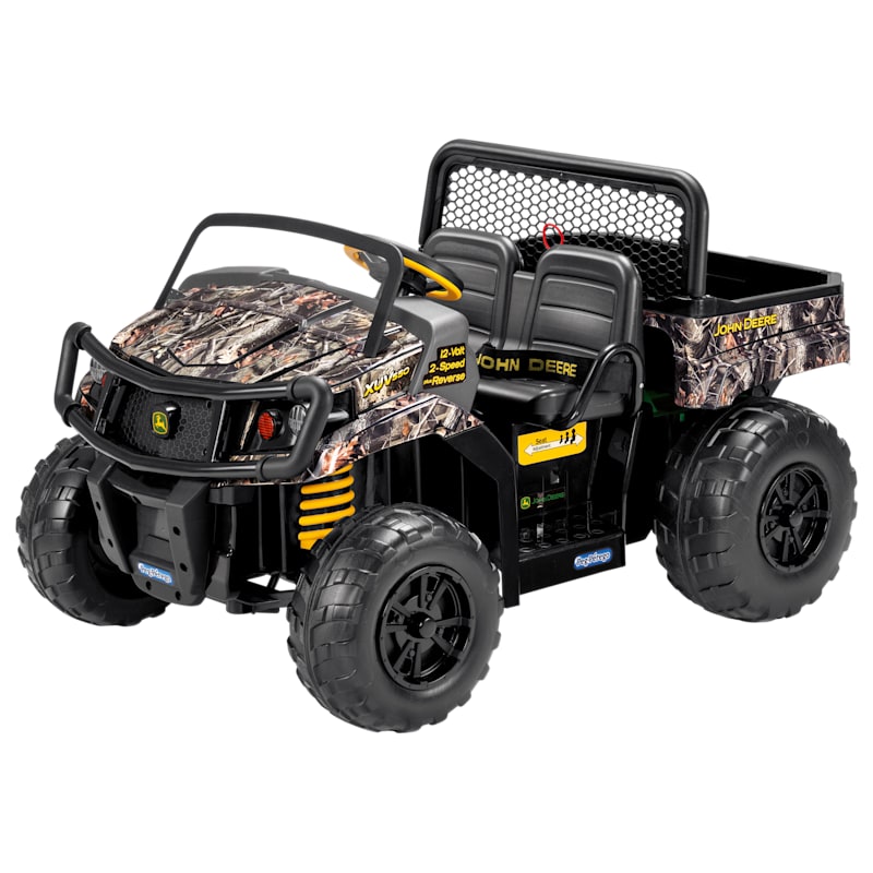 Peg-Perego John Deere Gator XUV 550 Camo Battery-Powered Ride-On Vehicle for Kids
