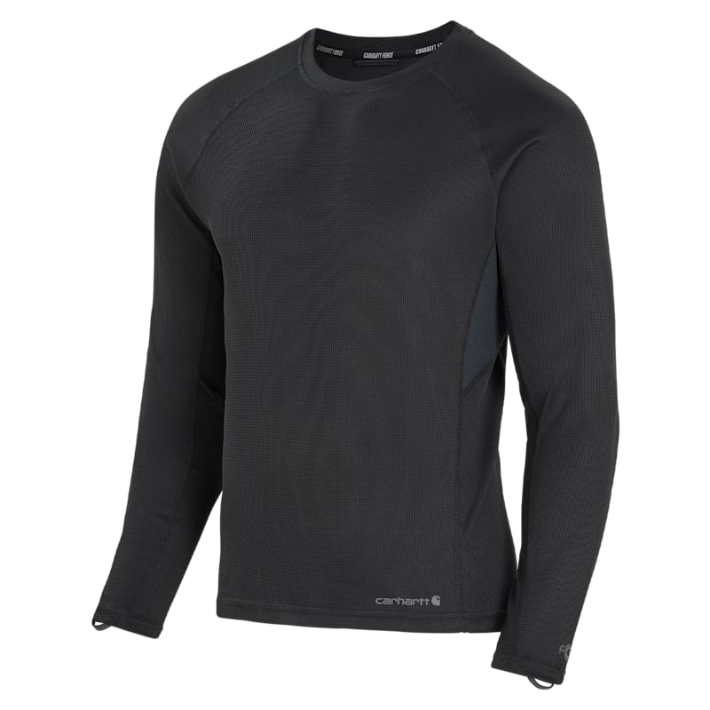 Carhartt Force Midweight Micro-Grid Long-Sleeve Base-Layer Top for Men