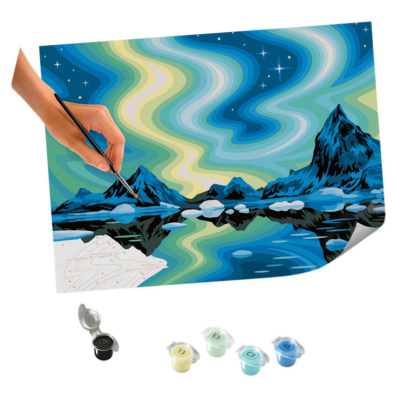 Ravensburger CreArt Northern Lights Paint-By-Number Canvas