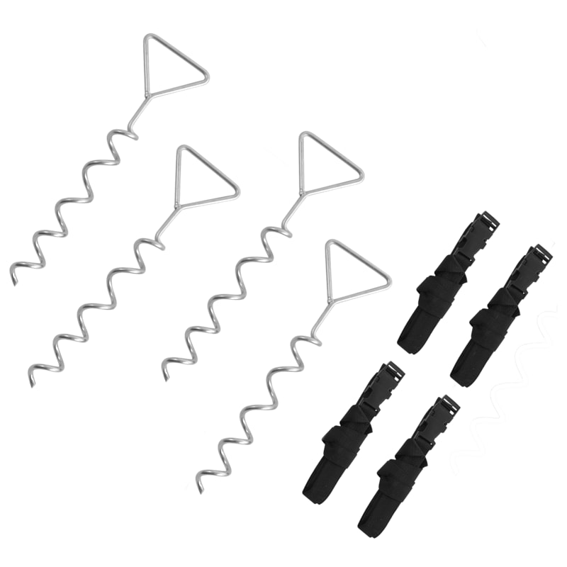 Upper Bounce Trampoline Spiral Anchor Kit