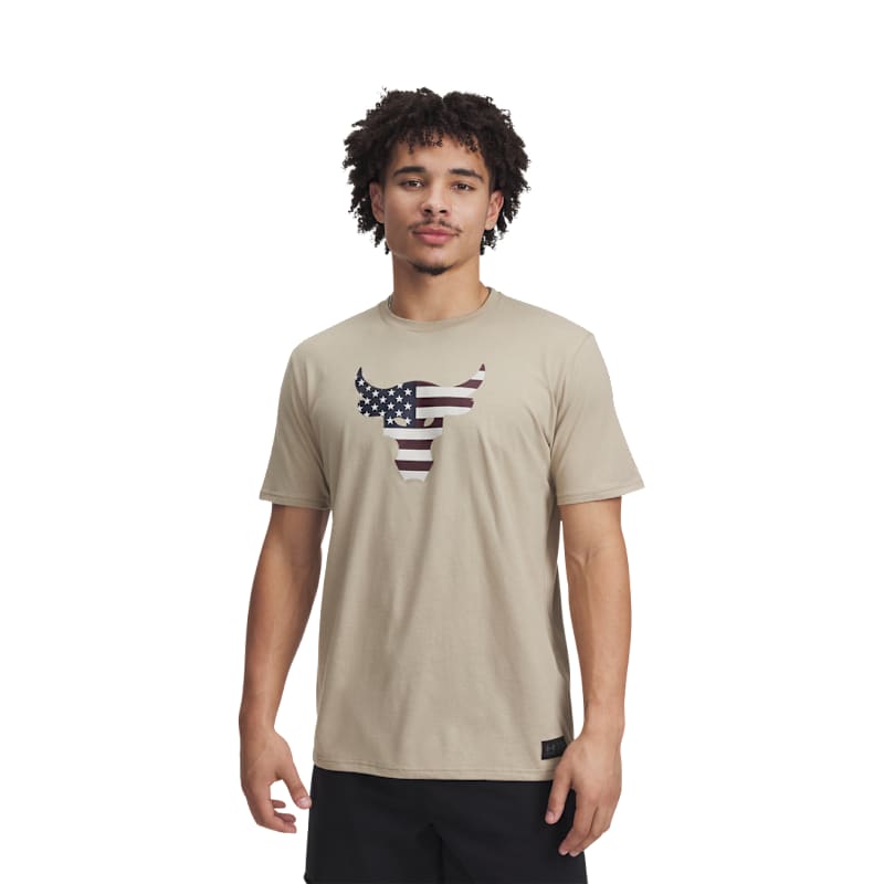 Under Armour Project Rock Freedom Bull Short-Sleeve T-Shirt