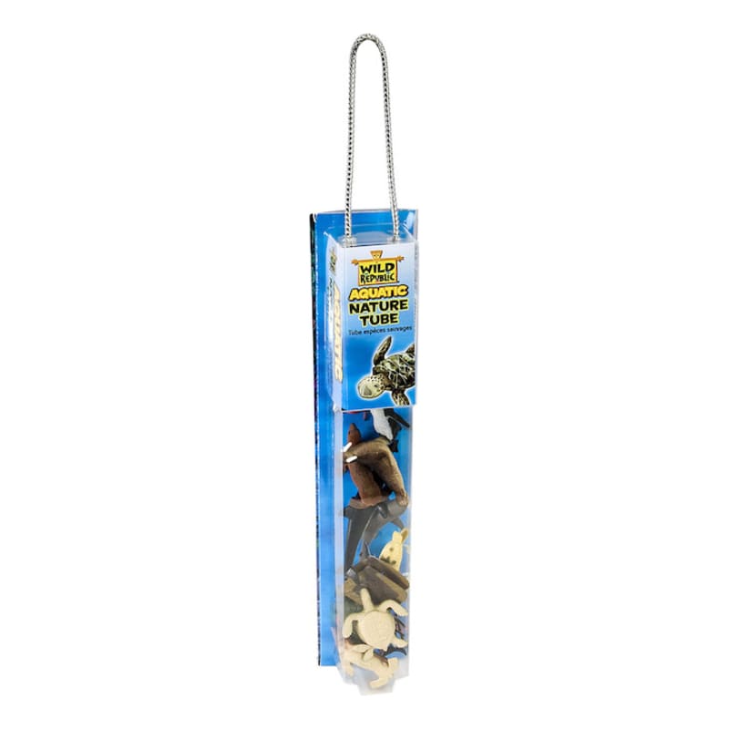 Wild Republic Nature Tube of Neon Aquatic Figurines