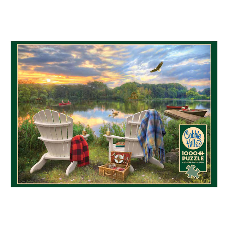 Cobble Hill Lakeshore 1,000-Piece Jigsaw Puzzle