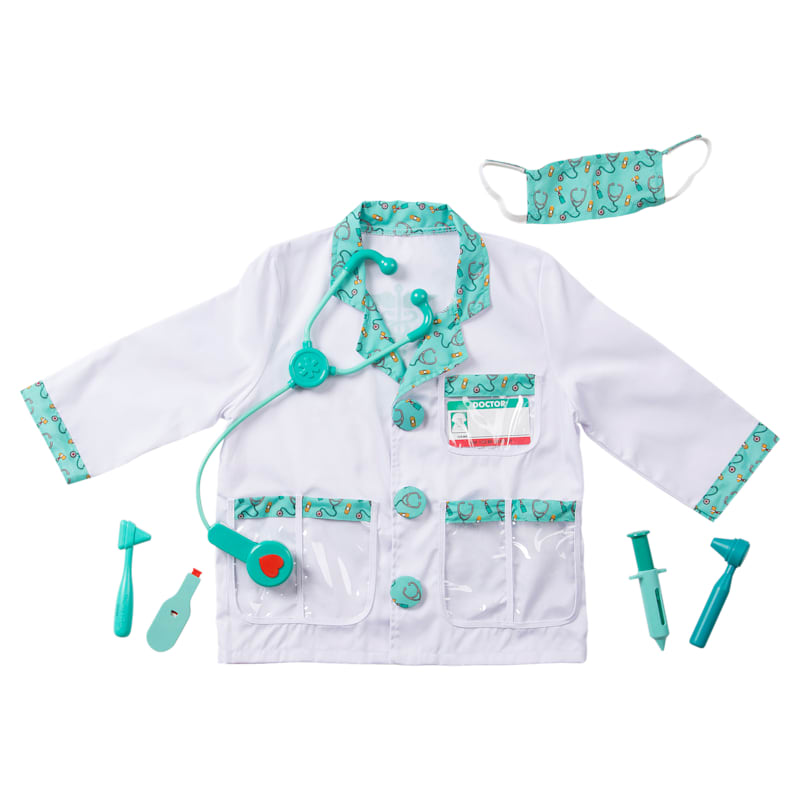 Melissa & Doug Doctor Role Play Costume Set for Kids