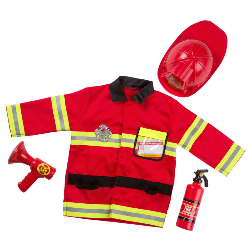 Melissa & Doug Fire Chief Role Play Costume Set