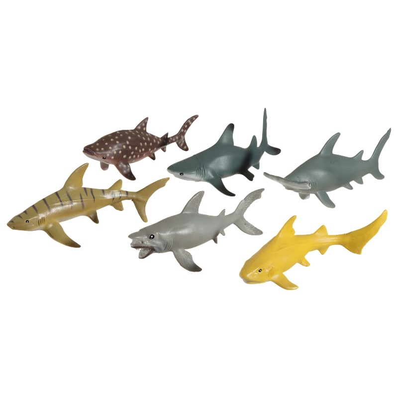 Wild Republic Polybag of Shark Figurines