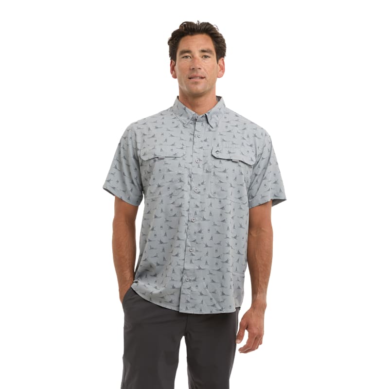 Pelagic Keys Graphic Short-Sleeve Fishing Shirt