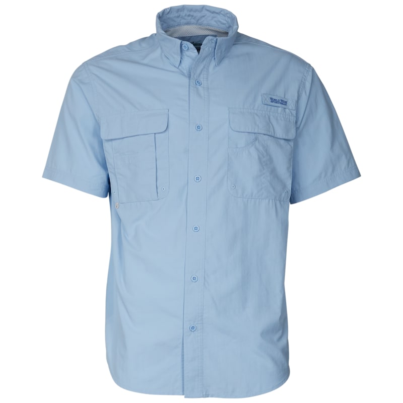 World Wide Sportsman Recycled-Nylon Angler 2.0 Short-Sleeve Button-Down Shirt
