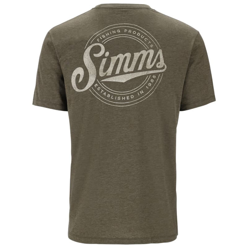 Simms Circle Lockup Short-Sleeve T-Shirt for Men