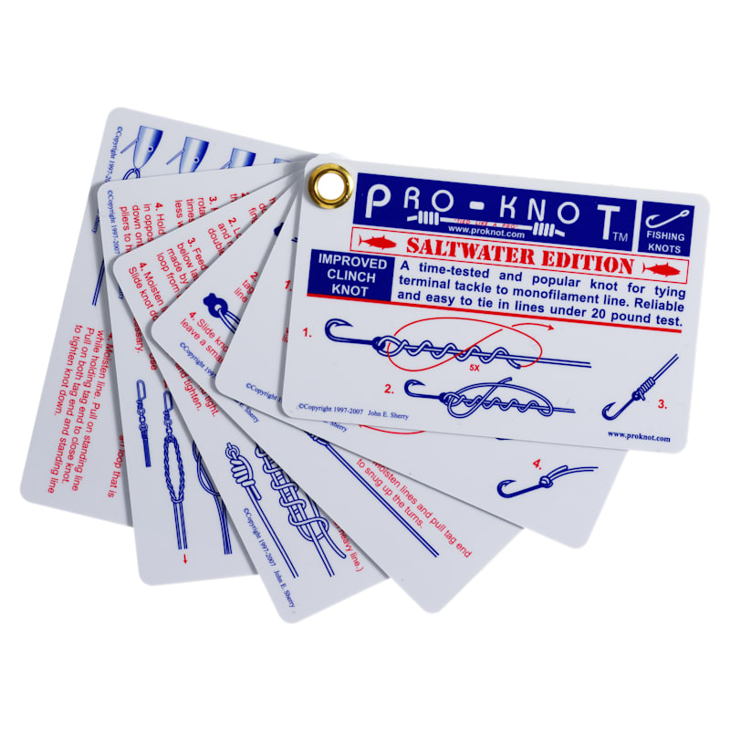 PRO-KNOT Saltwater Fishing Knot Cards