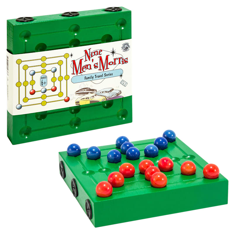 Channel Craft Nine Men's Morris Travel Game