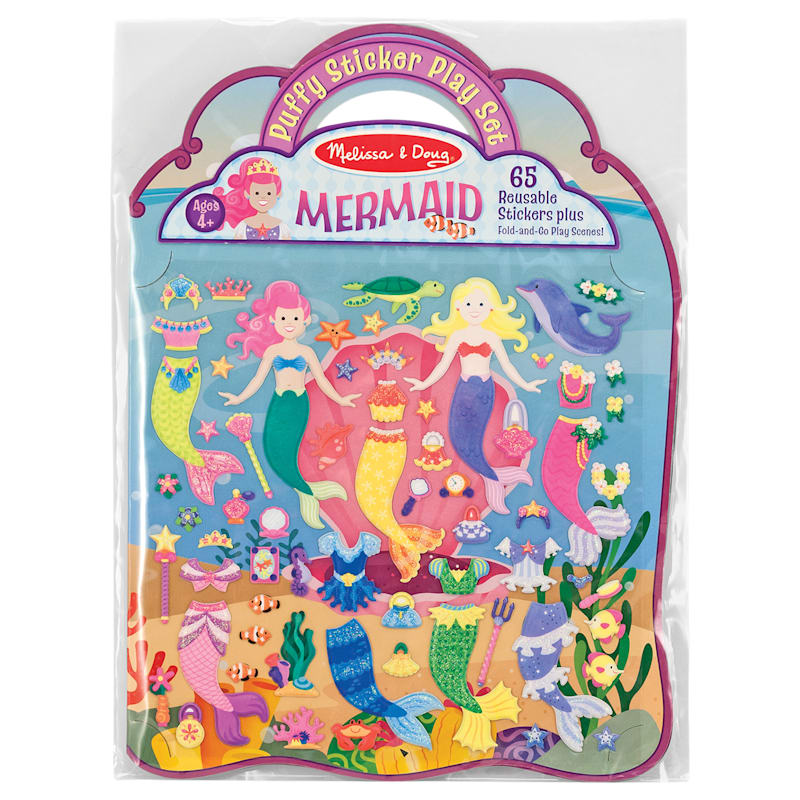 Melissa & Doug Mermaid Puffy Stickers Play Set